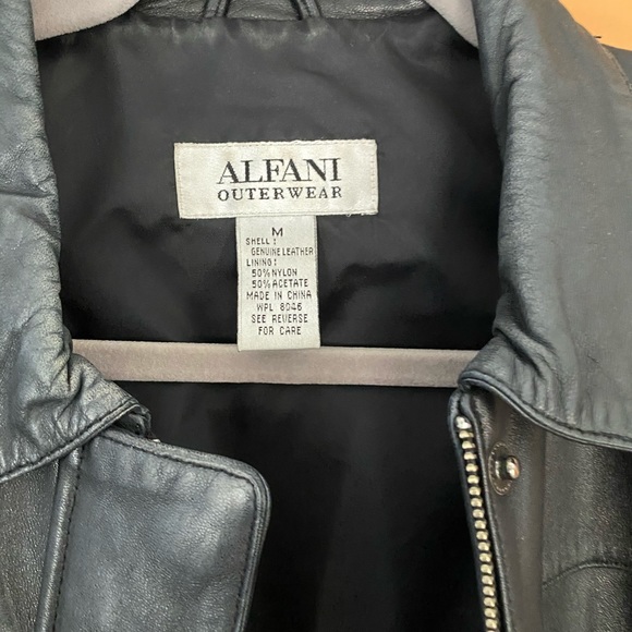 Real leather black jacket - Picture 2 of 3